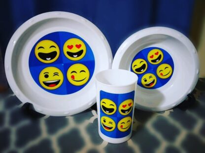 Emoji 3pc Dinner Set - Image 2
