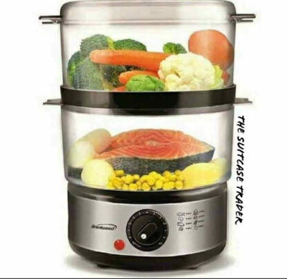 Brentwood Double Tier 5 QT Food steamer