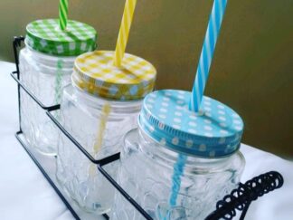 3pc Mason Jar Set
