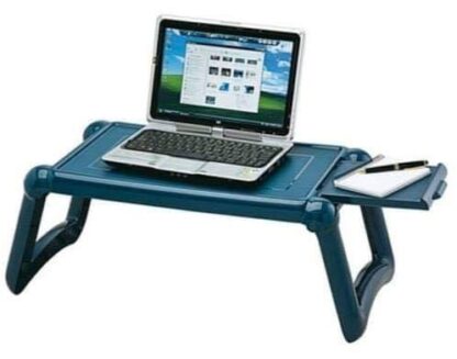 Rimax Portable Breakfast / Laptop Table - Navy Blue