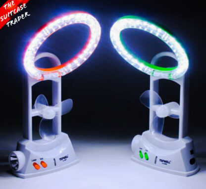 Orange & White Light With Fan