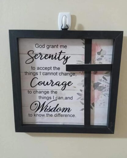Inspirational Wall Plaque- Serenity Prayer