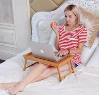 Bamboo Tray Table - Image 8