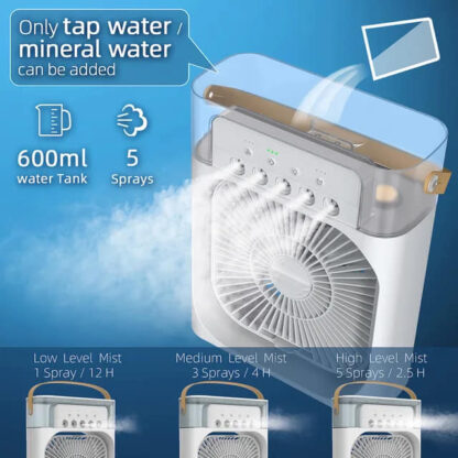 Rechargeable Air Cooler Fan - Image 2