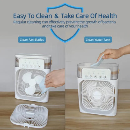 Rechargeable Air Cooler Fan - Image 3