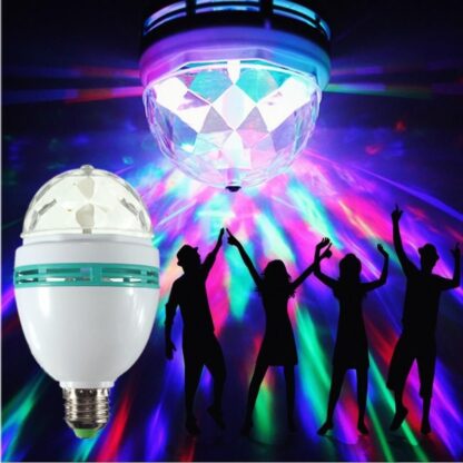 Rotating Disco lightbulb