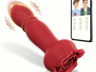 Rose Design Thrust Vibrator
