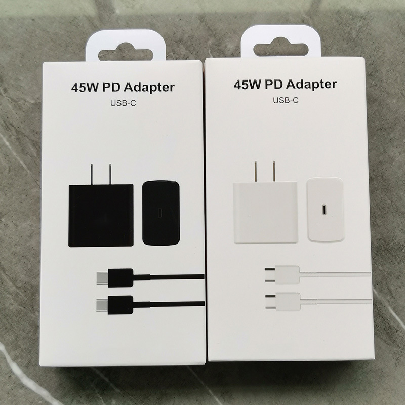 45W USB-C PD Fast Charger with Type-C Cable