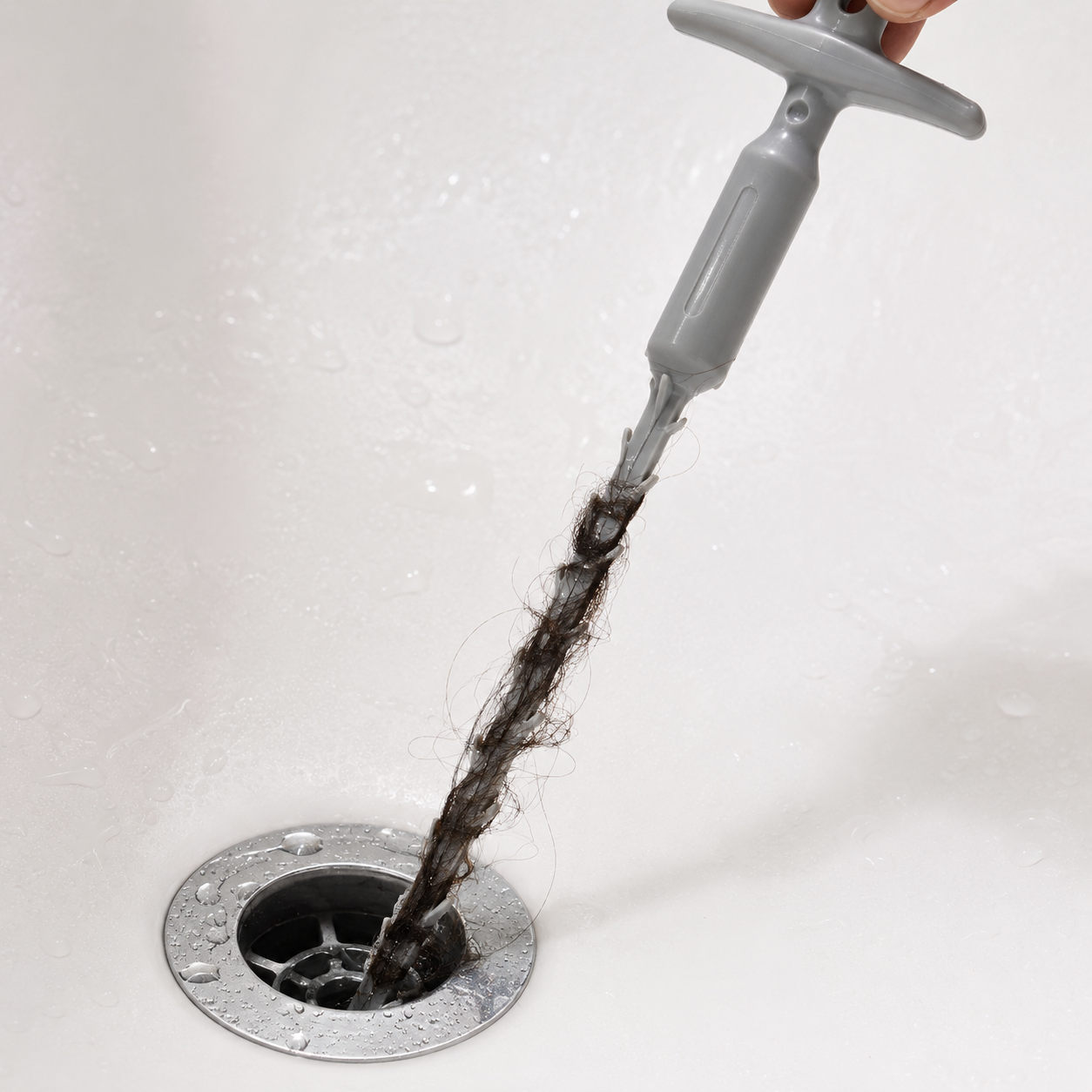 2-Piece Flexible Drain Cleaning Set - Image 3