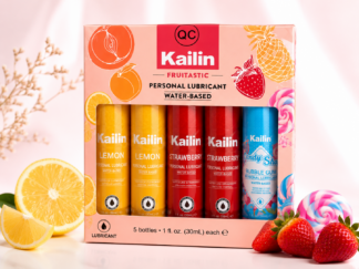 Kailin Fruitastic Flavoured Personal Lubricant Collection – 5 Bottles