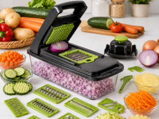 16-Piece Multifunctional Vegetable Slicer & Chopper