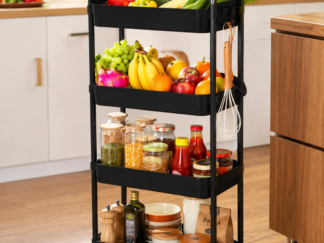 4- Tier Slim Rolling Storage Cart